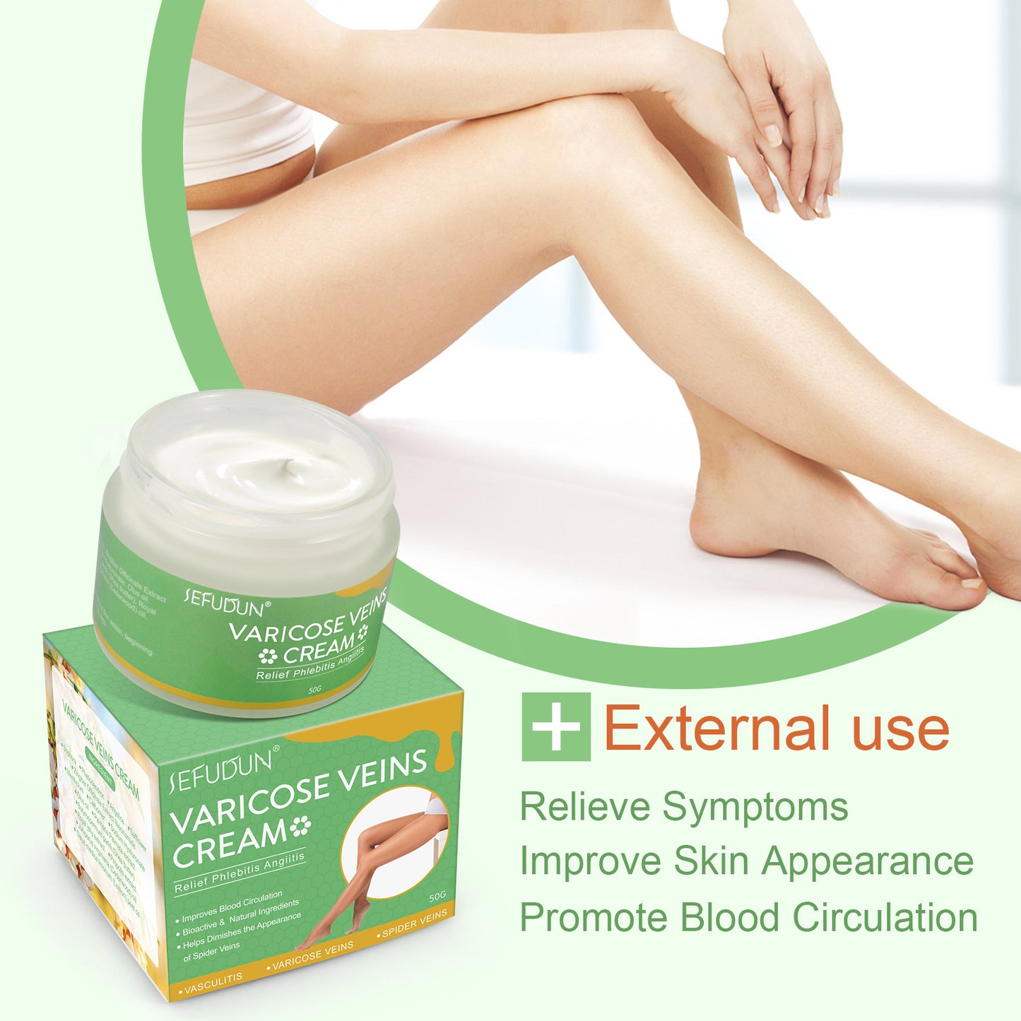 Vein Cream Red Blood Streaks Repair