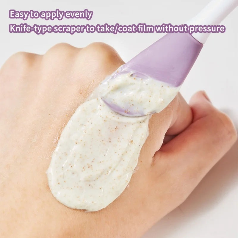 Double Head Silicone Facial Mask Brush