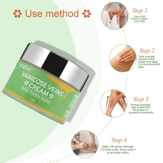 Vein Cream Red Blood Streaks Repair